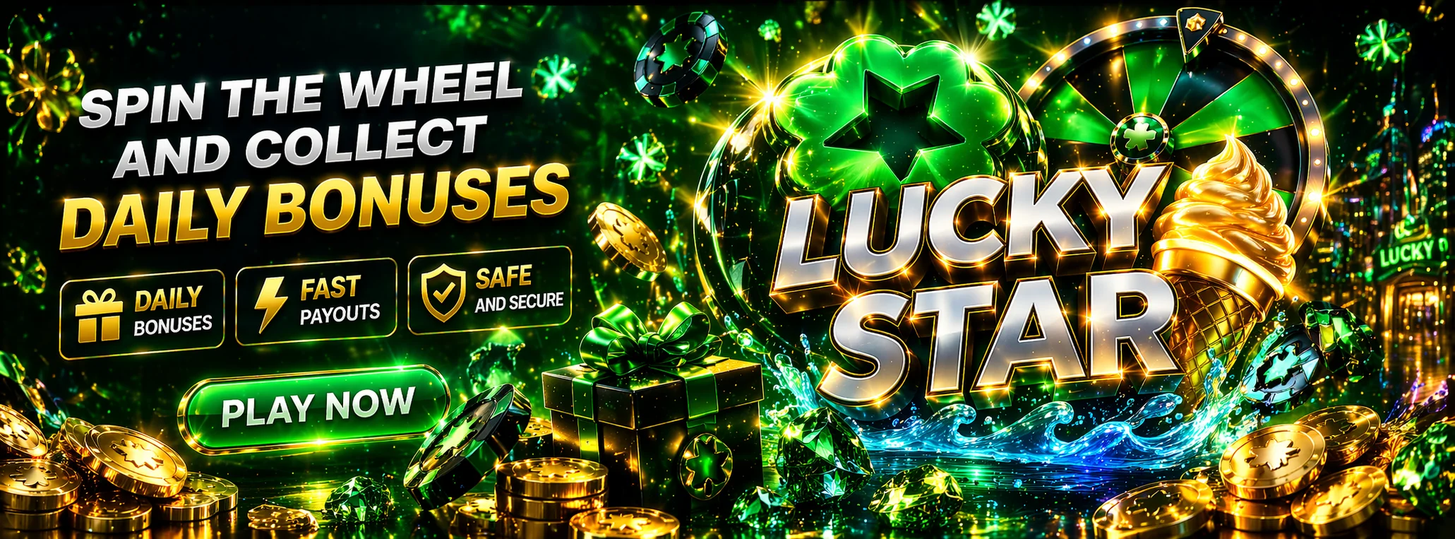 Lucky star casino  -  hero